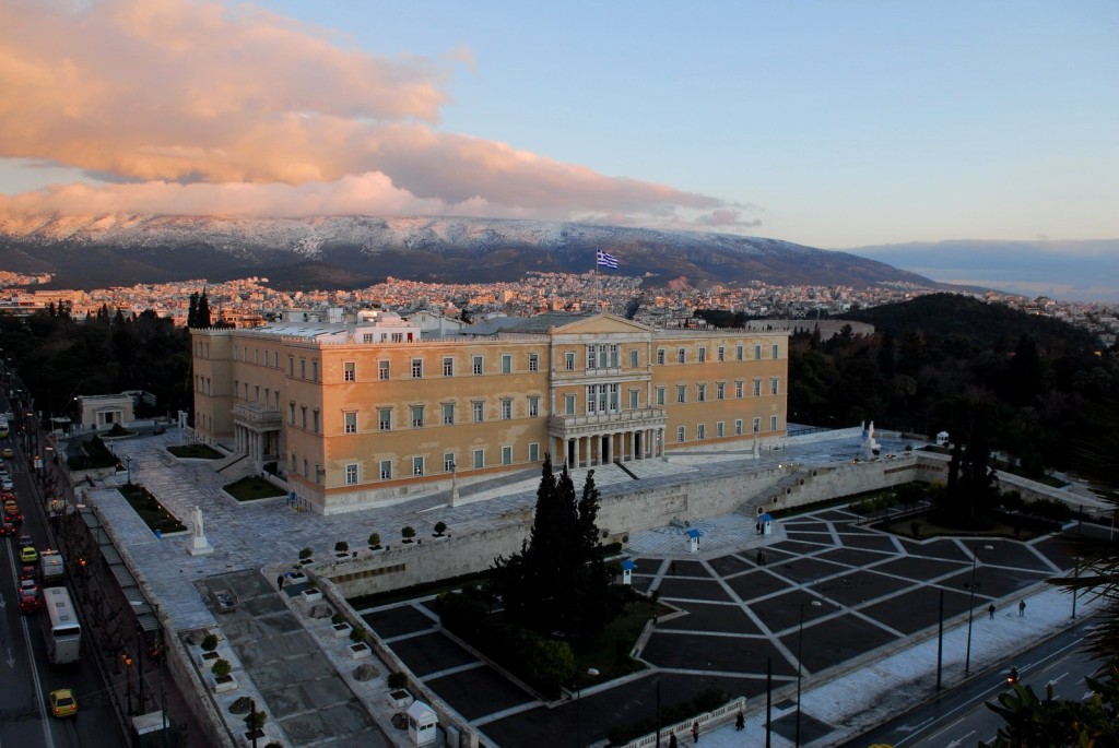 Le Parlement en Grèce
